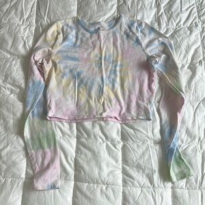Hollister Pastel Tie-Dye Baby Tee